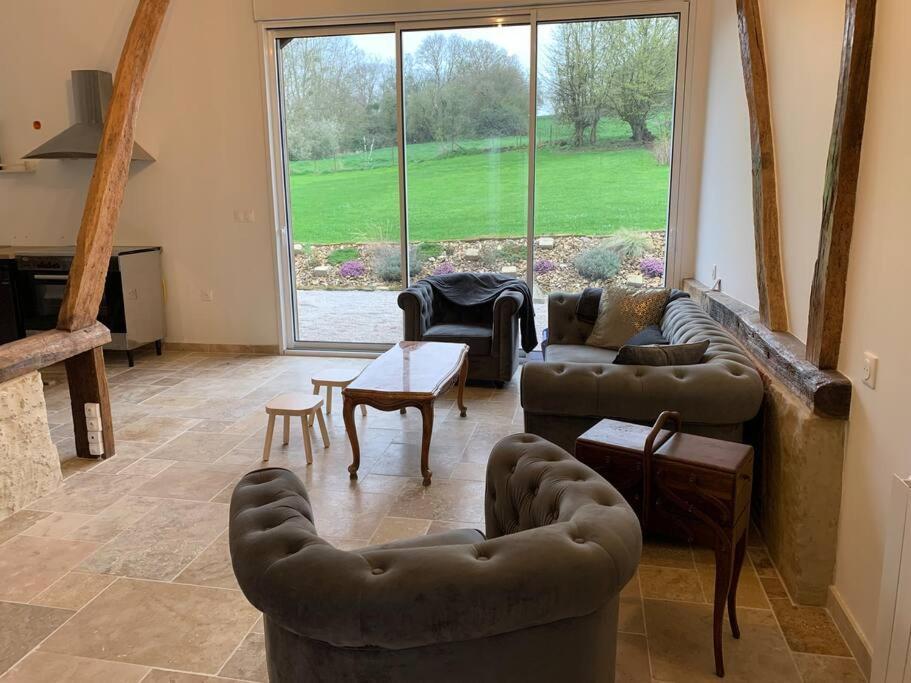 Gite, Maison Entiere Avec Billard Et Bel Espace De Vie La Grange Blicourt Exteriér fotografie